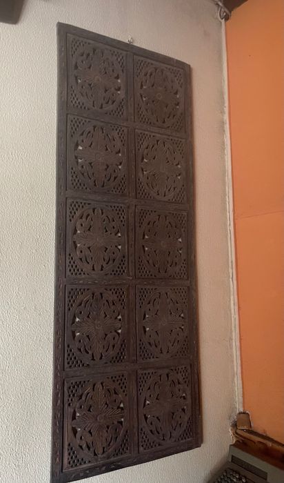 Placa Madeira- Trabalhada -(baixa preço!!