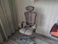 Ортопедическое кресло Kulik System Victory с подголовником темный стул