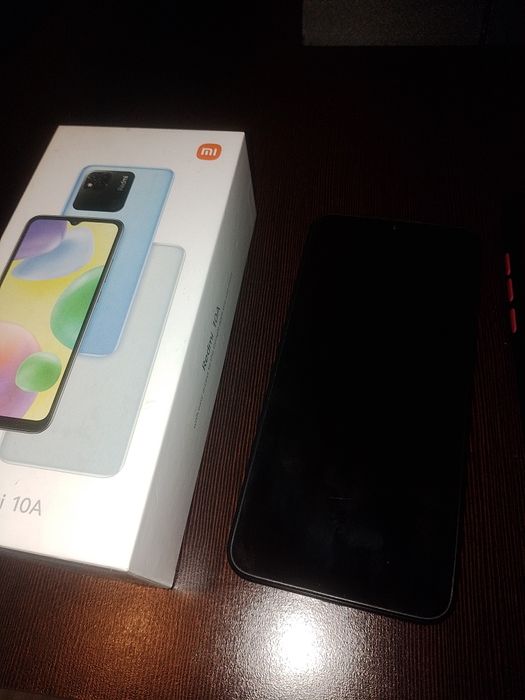 Redmi 10A 64gb z etui i pudełkiem