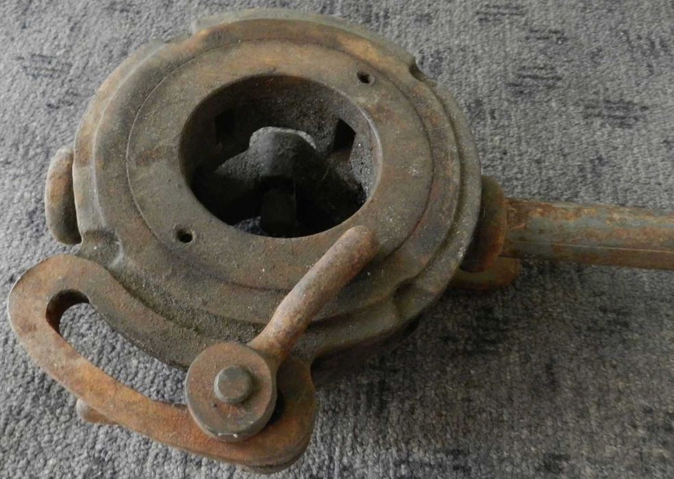 Stara narzynka gwintownica hydraulika 1/2 do 2 cale, bez noży narzynek
