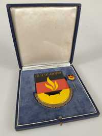 Reichsbund medal z miniaturką na szpilce
