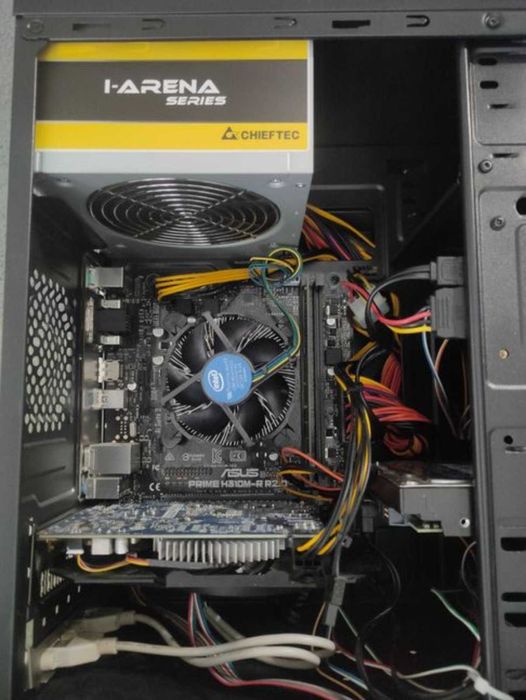 ПК i3-8100  8gb ddr4  GTX 750 Ti 1GB SSD HDD Монітор 21.5 дюймів