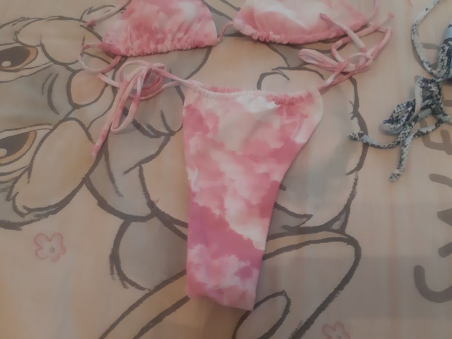 Bikini snake e Tie dye novos - S