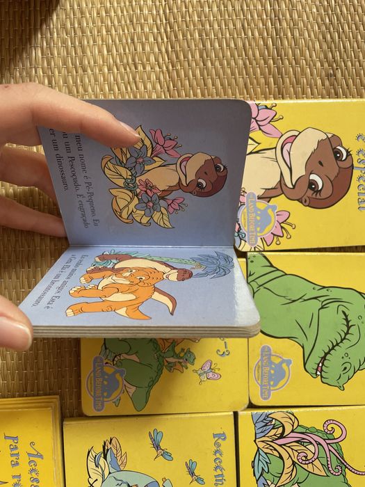 10 livros da coleção The Land Before Time