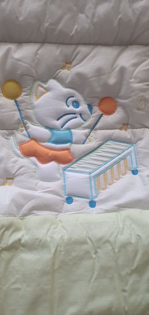 Edredão colcha cama de bebé