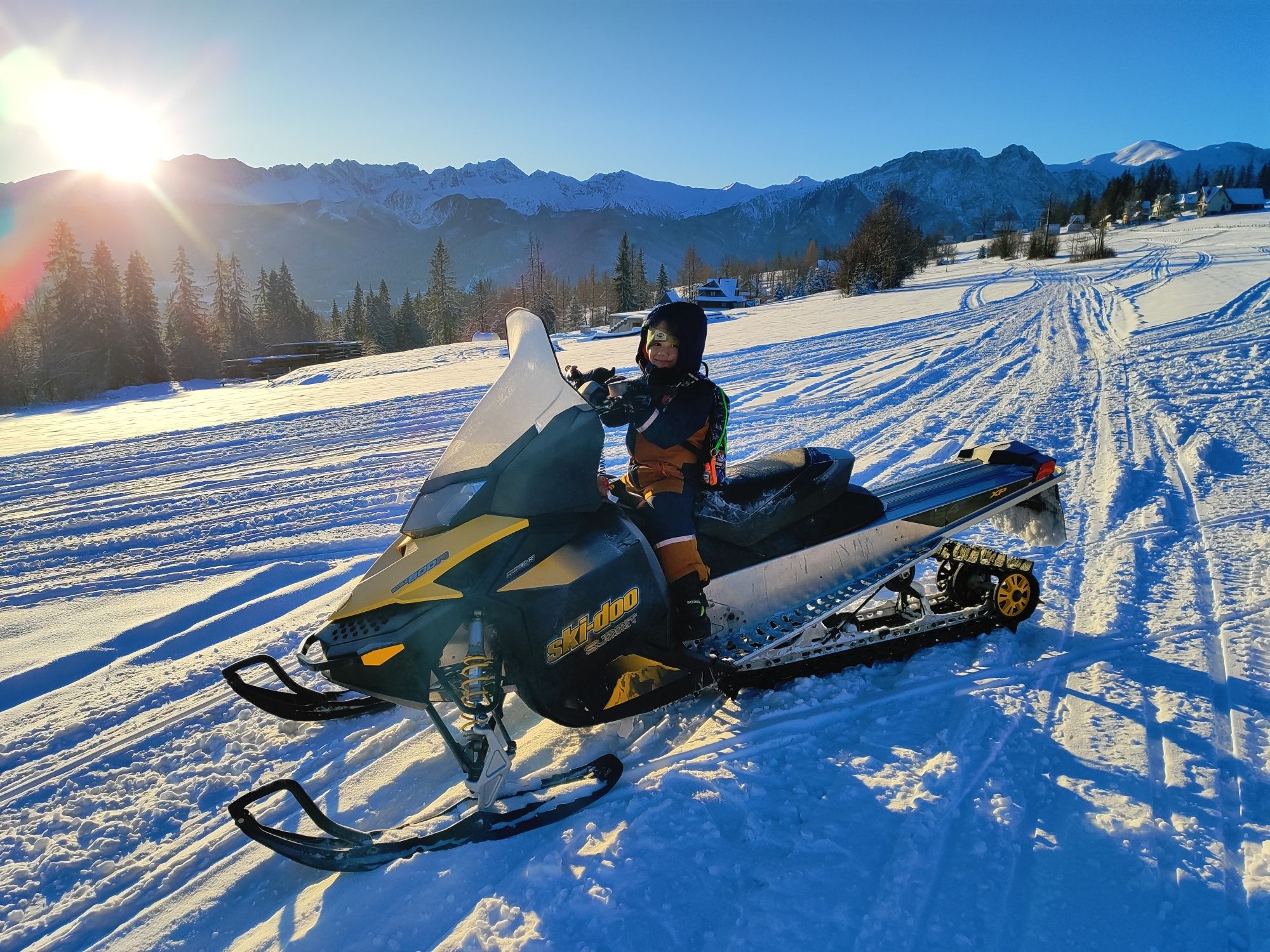 Skuter śnieżny Ski doo Summit 800r P-tek 2010 zmiana na crossa