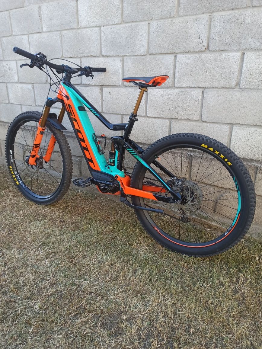 Электровелосипед Scott E-Genius 700 Tuned (2018) Full Fox Kashima, di2