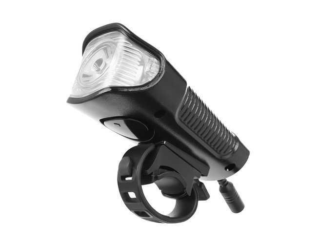 Lampka rowerowa LED z licznikiem i klaksonem + tylna  ROW9007