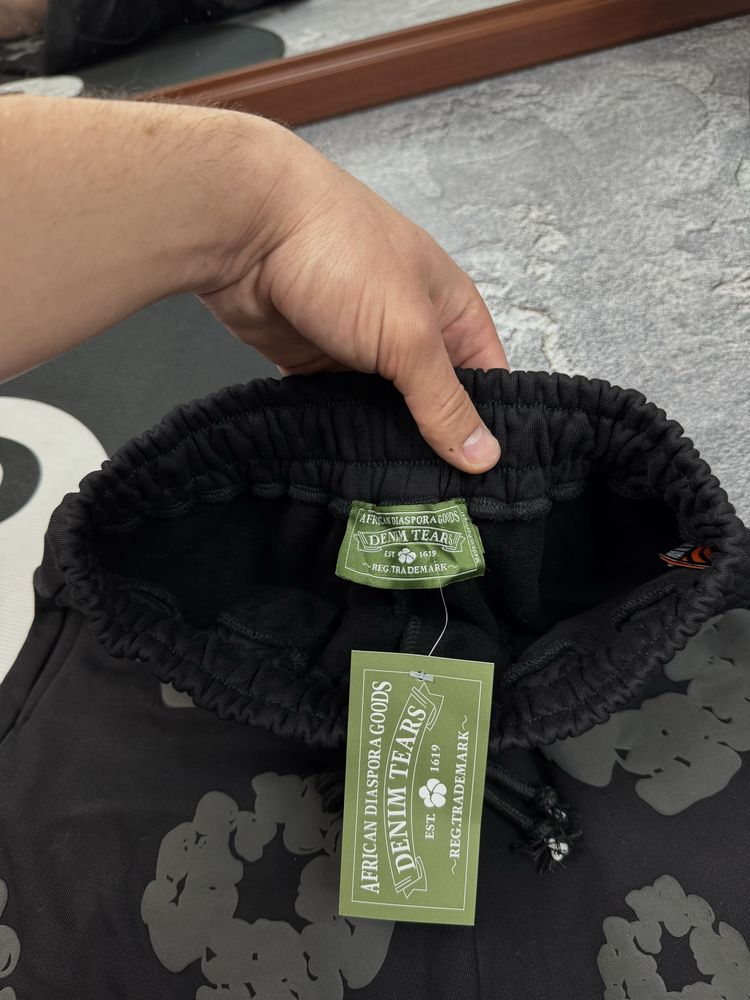 В НАЯВНОСТІ‼️ Костюм Denim Tears шорти та футболка Деним Тирс