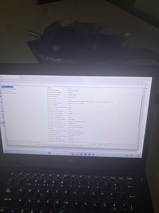 Dell Latitude 5480 | I5 6ªgeração | 8GB Memória | 256 SSD M2