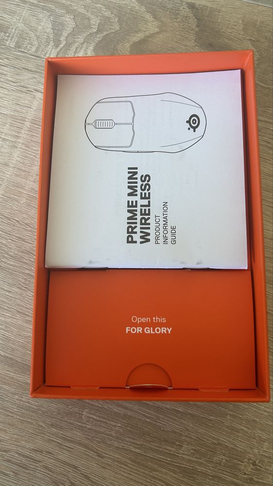 Myszka steelseries prime mini wirless jak nowa
