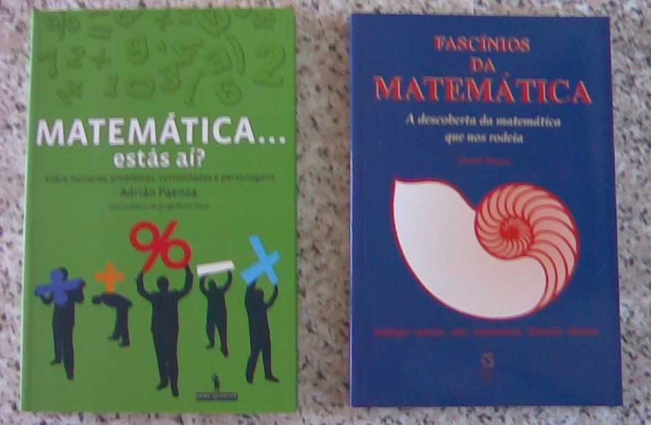 Matemática / Enigmas - Lote 11 livros - Venda individual