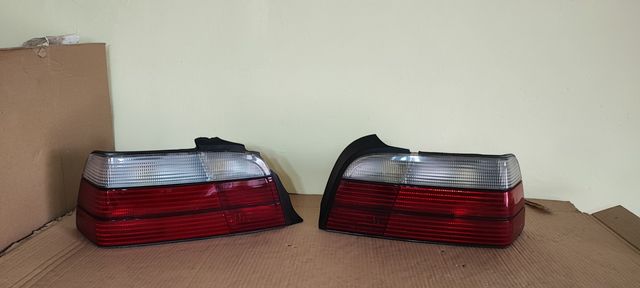 BMW E36 Lampy Mpakiet Tylne Tył Cabrio Coupe Oryginał OE Okazja