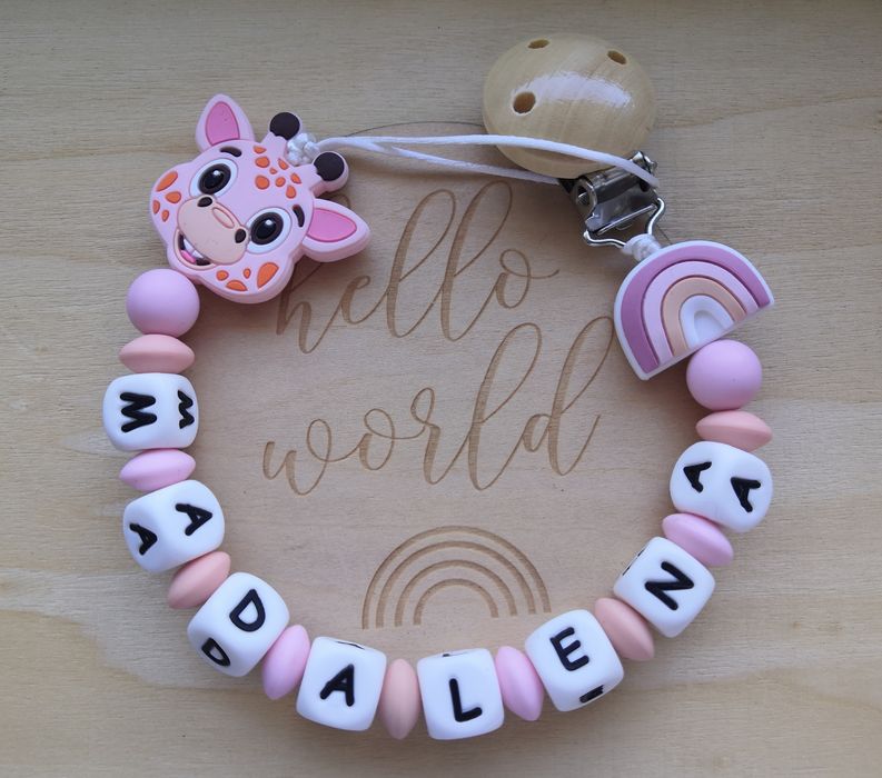 Prende chupetas silicone