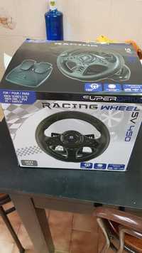 Racing Wheel volante com pedal  novo