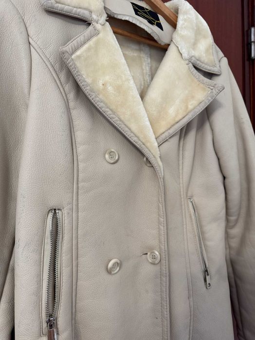 Casaco com Pelo Creme