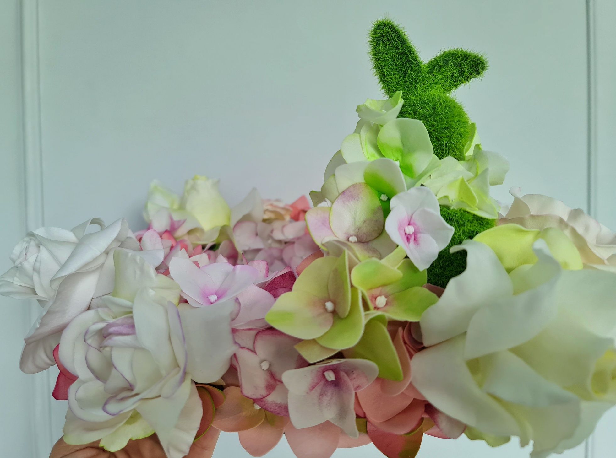 Квіткова великодня (пасхальна) композиція, Пасха, Великдень, квітковий