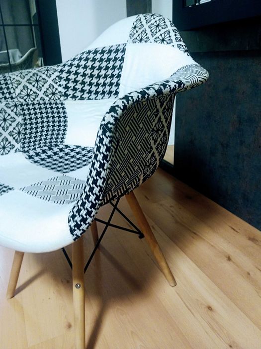 Krzesło tapicerowane Patchwork Big 018