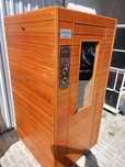 Sauna zewnetrzna 1 os FIŃSKA 2w1 infrared Vitaterm 230V 1350W piec 3KV