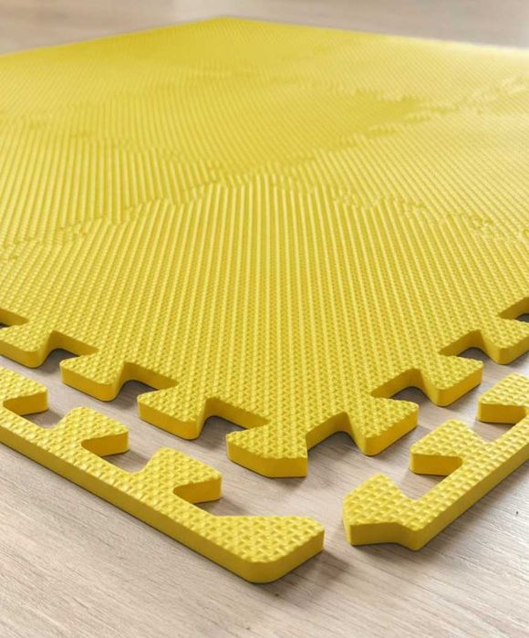 Mata puzzle piankowe 4,5m2 | 50szt do ćwiczeń jogi pod sprzęt siłownię
