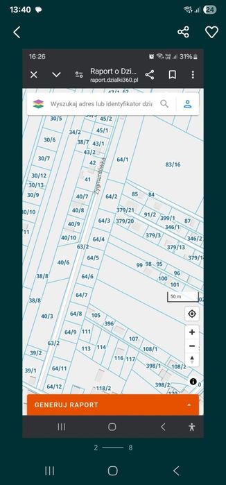 Sprzedam działki budowlane.