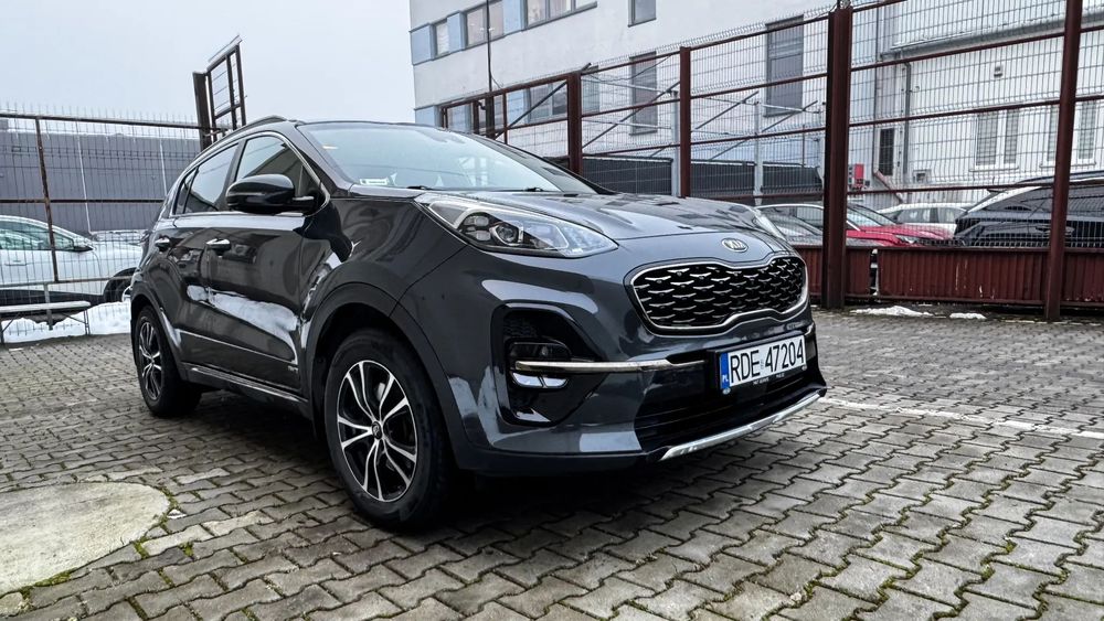 Kia Sportage GT Line I właściciel, ASO, 2 komplety kół, FULL wyposażenie, 4x4, hak