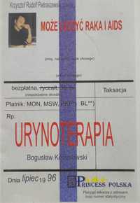 Urynoterapia - Bogusław Komorowski