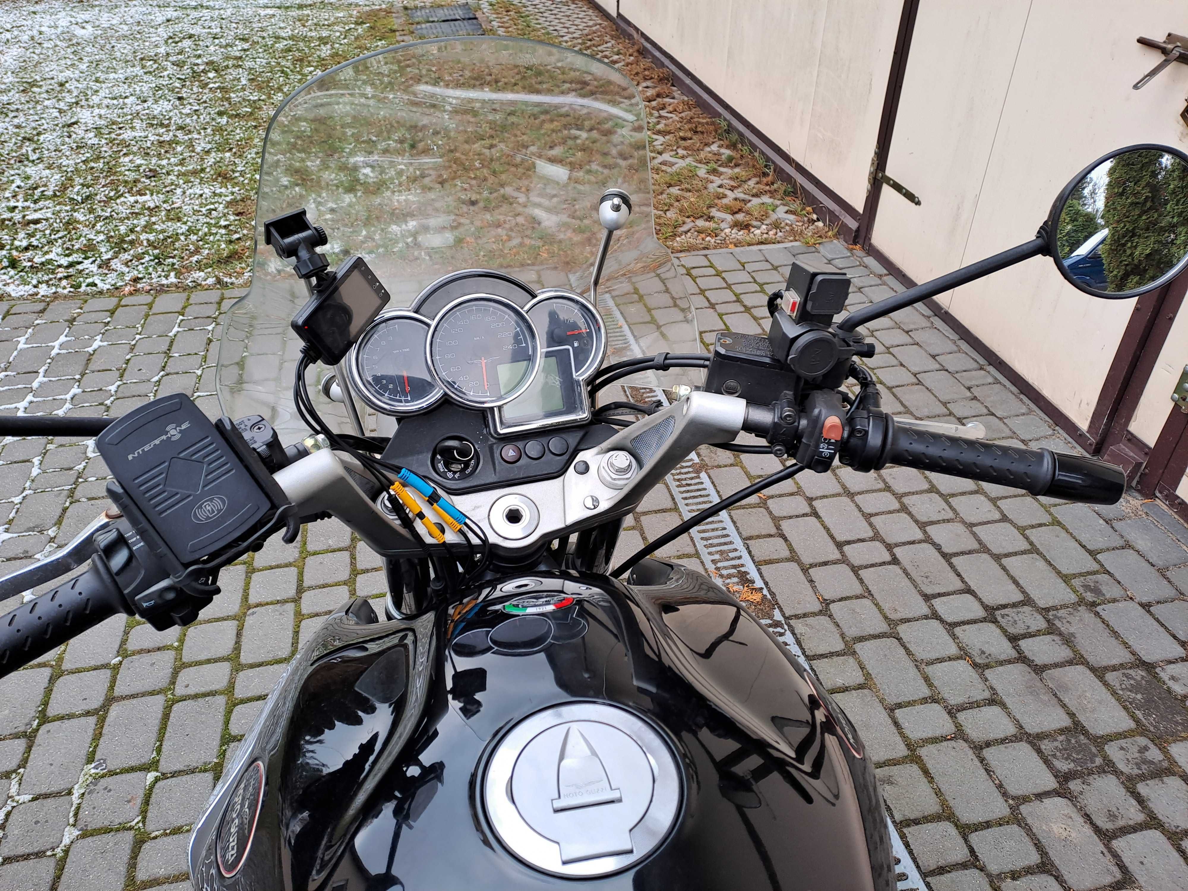 Moto Guzzi Breva 1100 z 2005r. doposażony możliwy transport