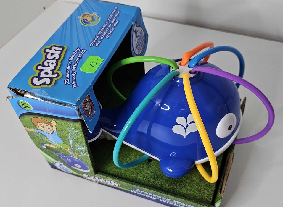 Splash wesoły wielorybek zraszacz wodny