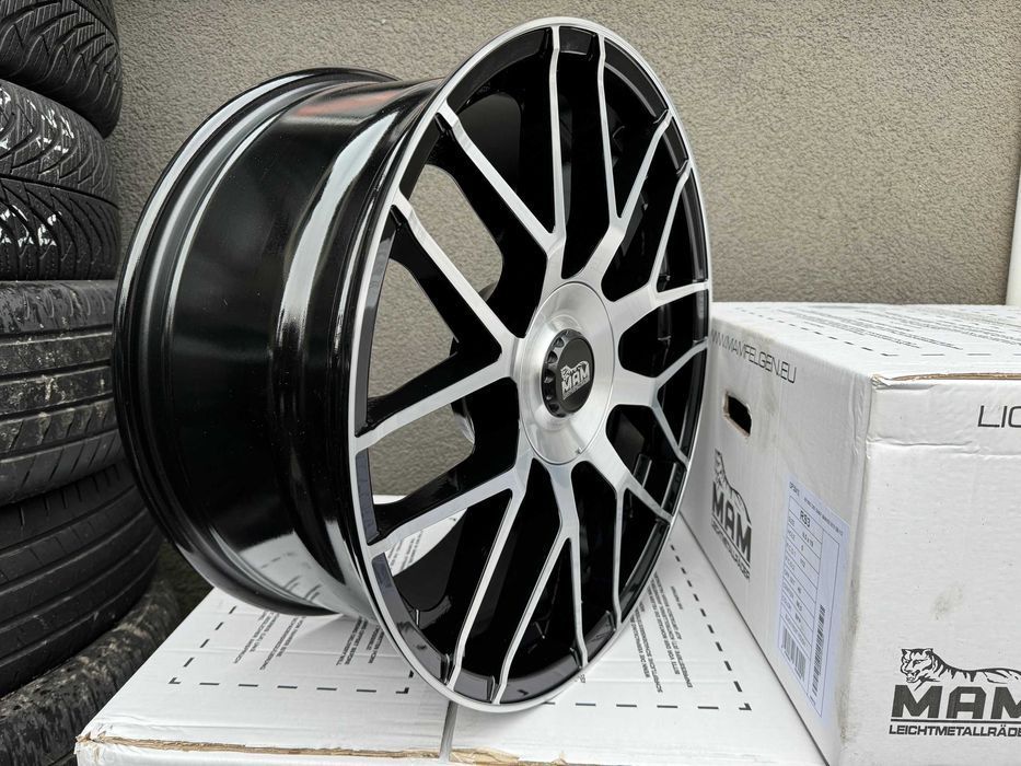 Felgi 19cali MAM Audi A3 S3 A4 A6 S4 S6 A5 S5 A8 5x112 ET30 nr9061A