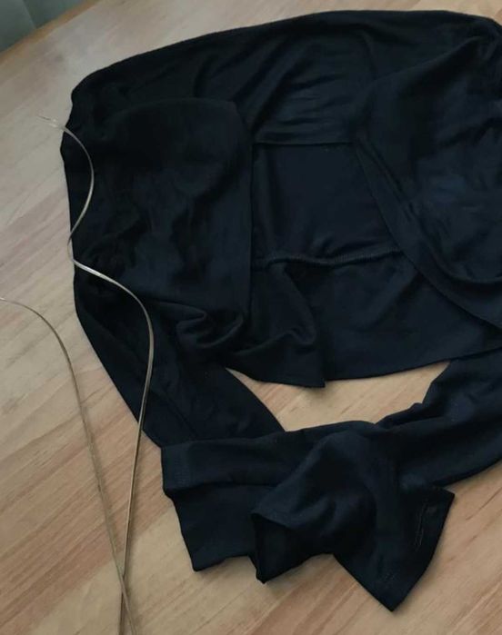 Болеро накидка з рукавами