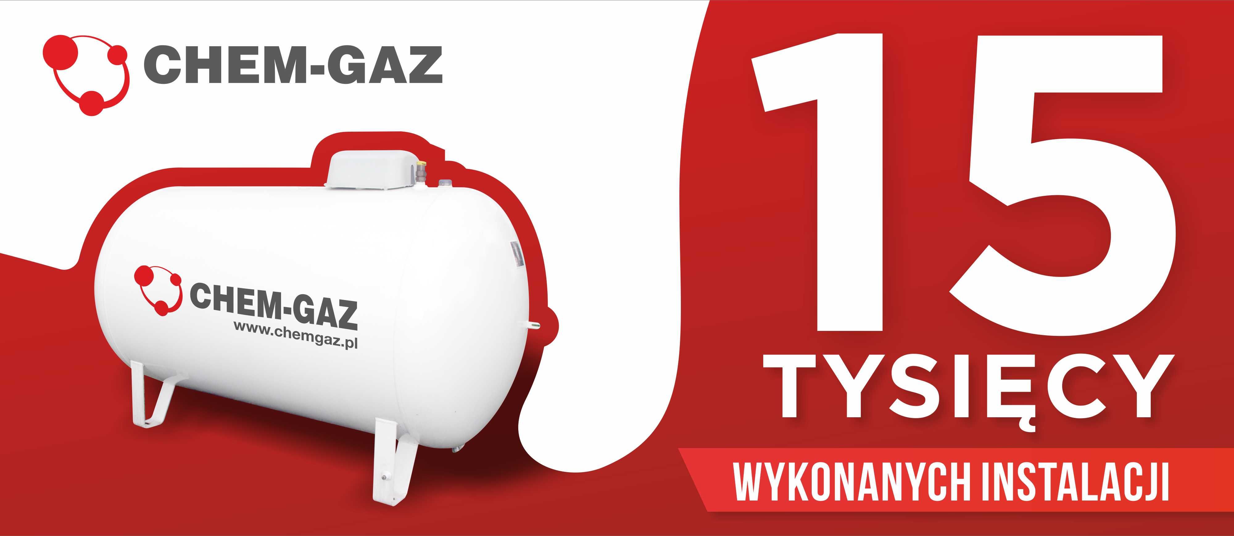 Zbiornik na gaz 2700, 3650,4850,6400 Dostawa/Montaż/Propan