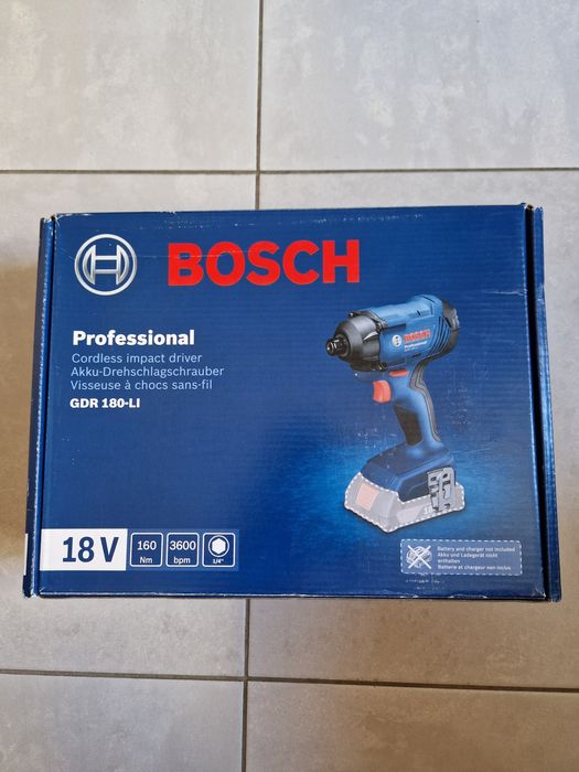 Шуруповерт Bosch GDR 180-LI