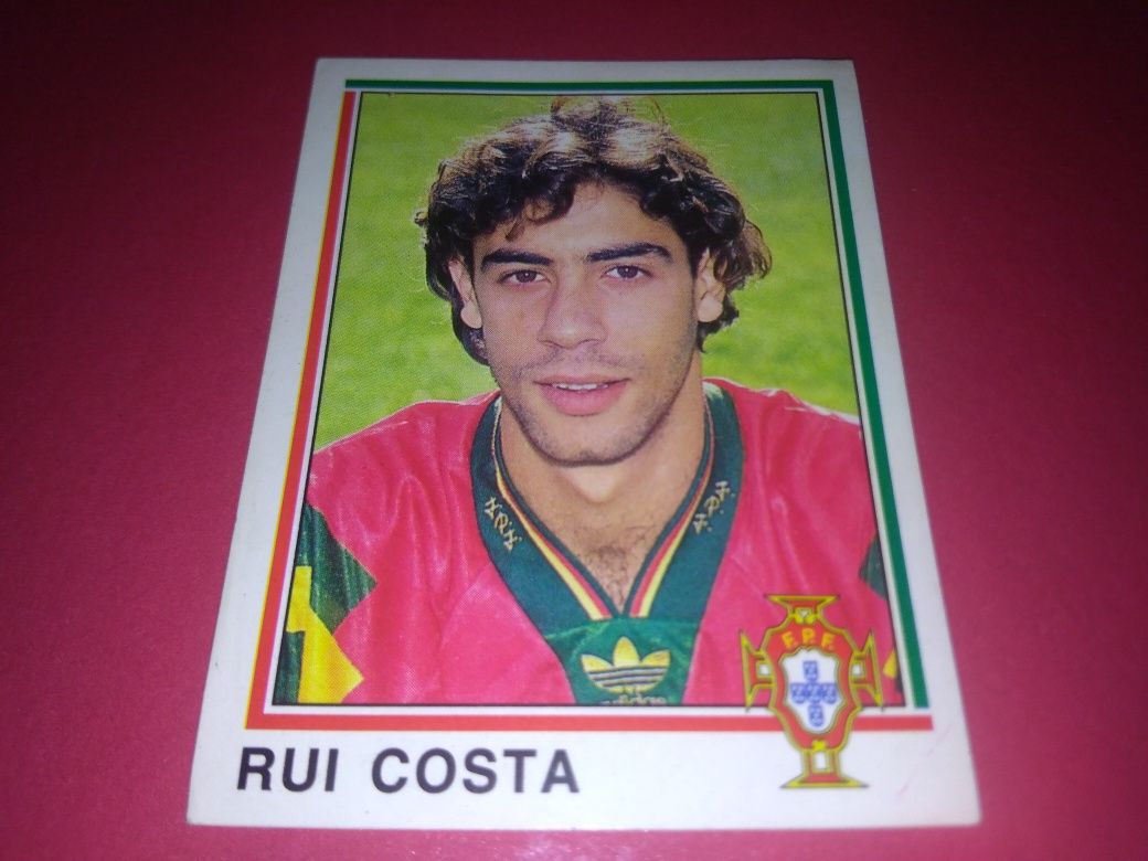 Cromo raro de Rui Costa época 1994/95