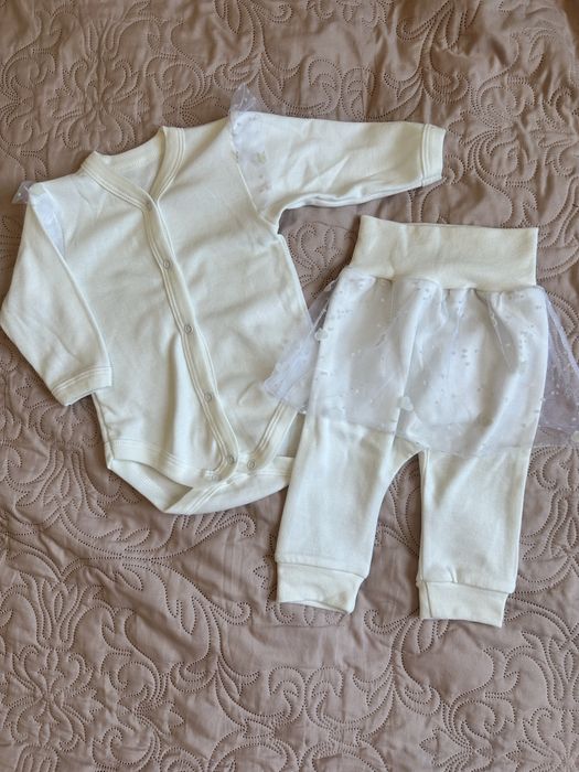 Костюм 3-6 місяців, комплект святковий, на хрестини