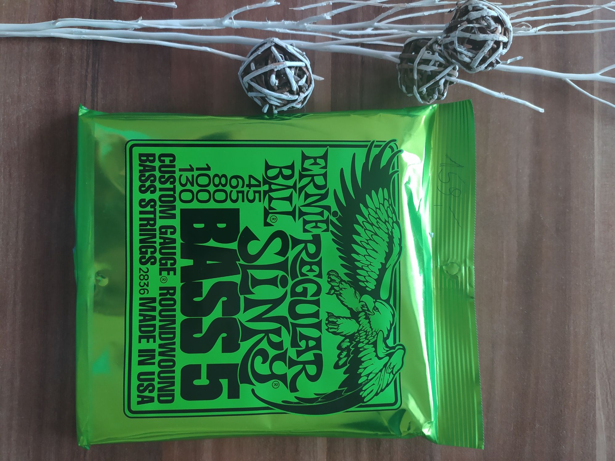 Struny Ernie Ball 2836 do gitary basowej 5-strunowej 45-130