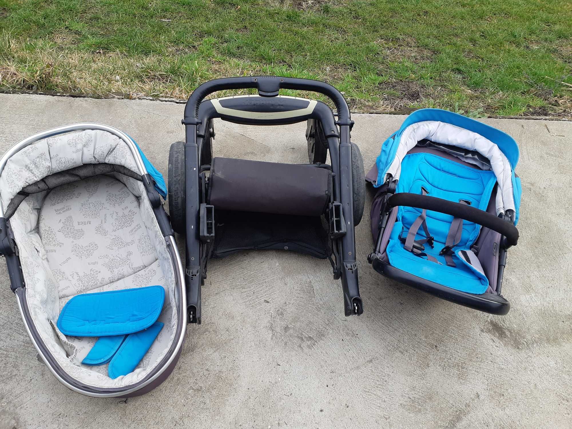 X-lander X-move terenowy wózek dziecięcy 2w1 gondola+spacerówka