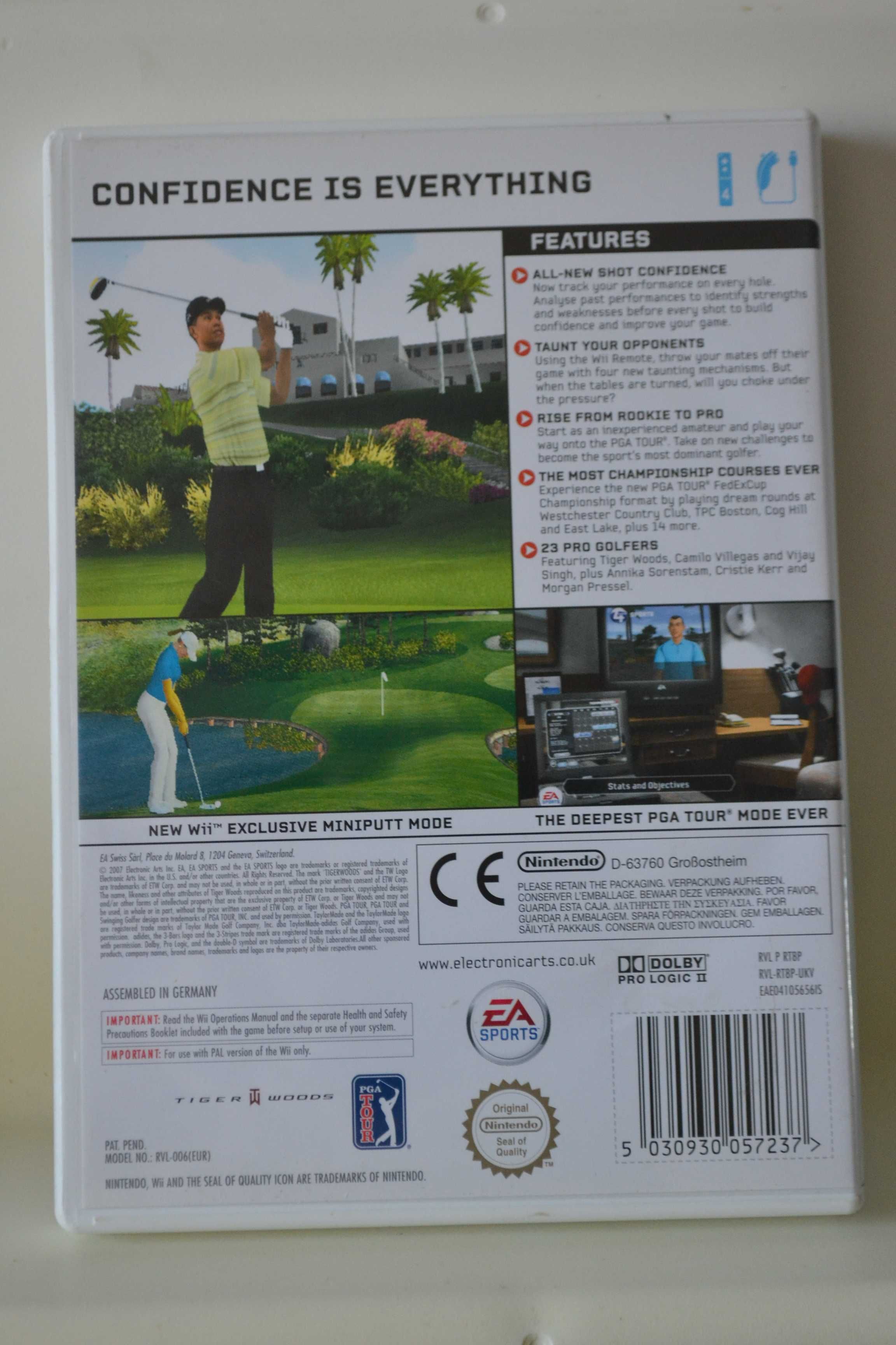 Tiger Woods PGA Tour 08  WII