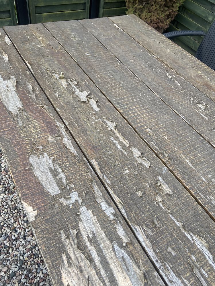 Stóło ogrodowy 100x210 drewniany aluminiowy taras ogrod