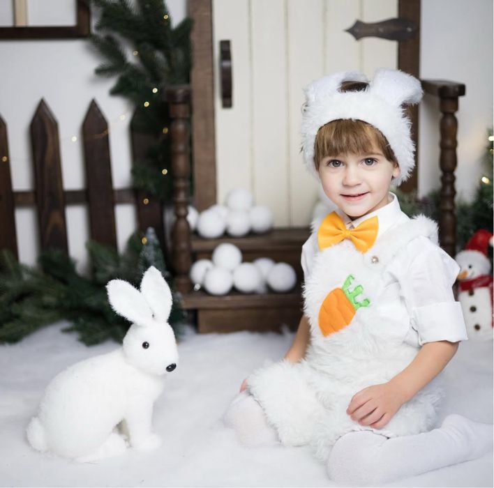 Костюм зайчика новорічний