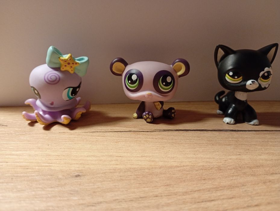 LPS ośmiornica,panda,shorther