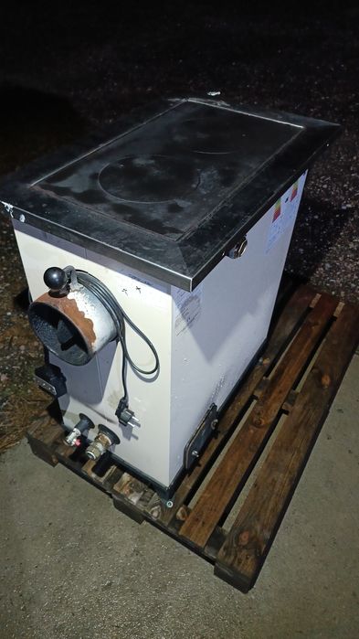 Piecokuchnia piec kocioł 10kw 2020 rok części sprawne