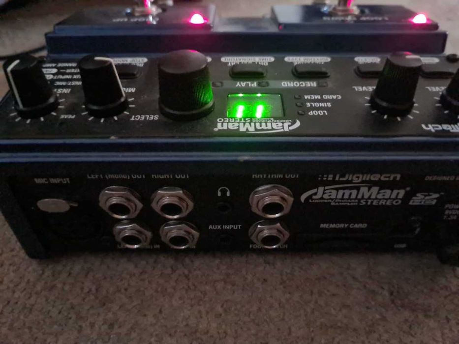 Vendo Pedal Loop Station Digitech Jamman Stereo looper/phrase sampler