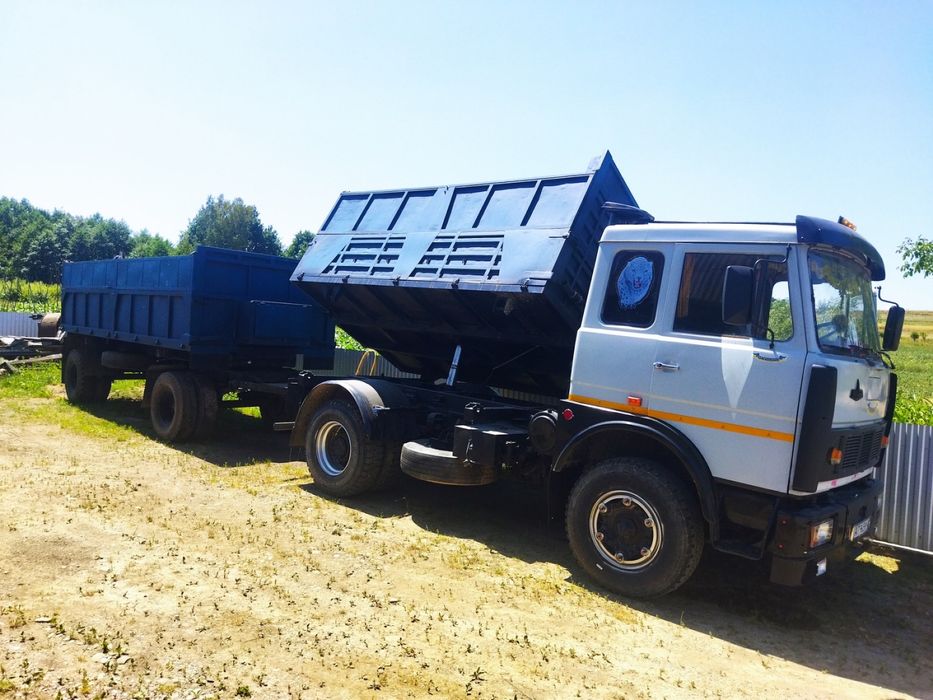 МАЗ самоскид на 3 сторони