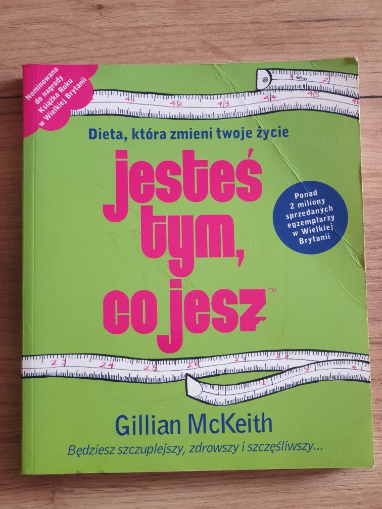 Książka jesteś tym co jesz Gillian Mckeith