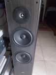 Colunas tres vias 200 w como novas