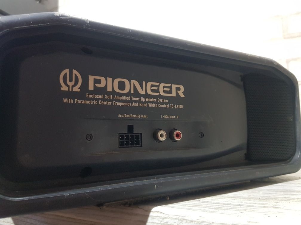 80ВтАвтомобільний активний сабвуфер Pioneer TS-LX100  Japan