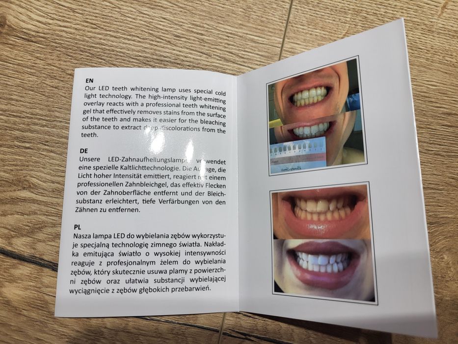 Urządzenie do wybielania zębów wybielacz