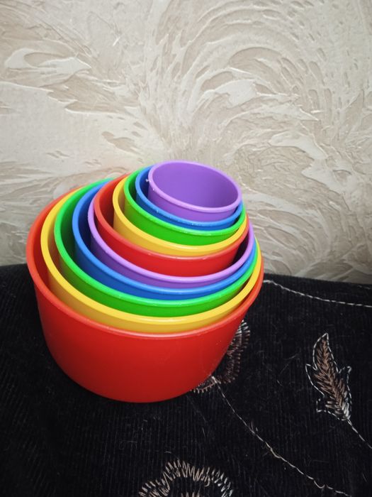 Пірамідка розвиваюча для малечі, сортер