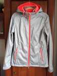 Softshell kurtka damska 4F rozmiar M 38 kolor srebrny szary